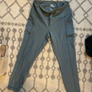 90 Degree By Reflex Forest Green Leggings